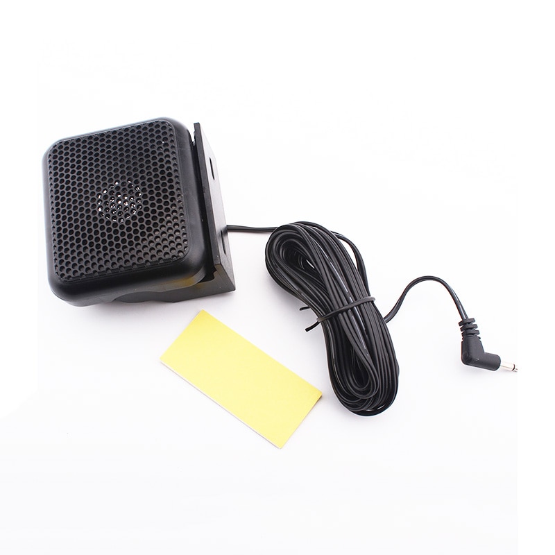 CLAITE P600 3 W Lautsprecher Lautsprecher für Radio Bahnhof Mini Lautsprecher Externe Walkie Talkie Verbinden 3 Meter Kabel Lautsprecher