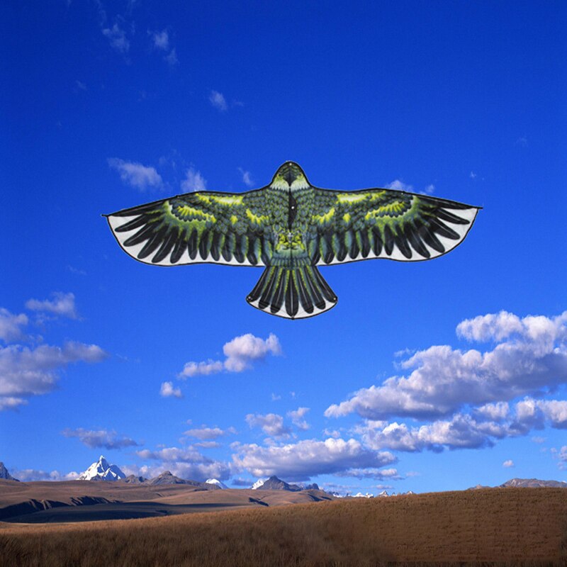1,2 m Flache Adler Drachen freundlicher Fliegen Vogel Drachen Windsack draussen Spielzeug Garten Tuch Spielzeug Für freundlicher