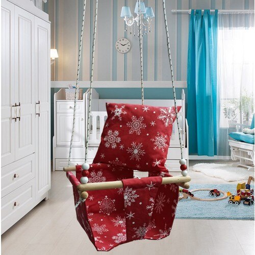 neue Holz Unterstützung gepolstert Baby Decke Schaukel Hängematte Grau Grün Lila verrotten für Picknick Camping Hängematte Schaukel 50 kg kapazität