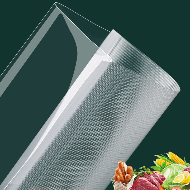 MOTAWISH Vakuum Beutel für Lebensmittel Vakuum Versiegelung Lebensmittel Lagerung Frisch Halten Verdicken sterben Punkt aufbringen Tasche