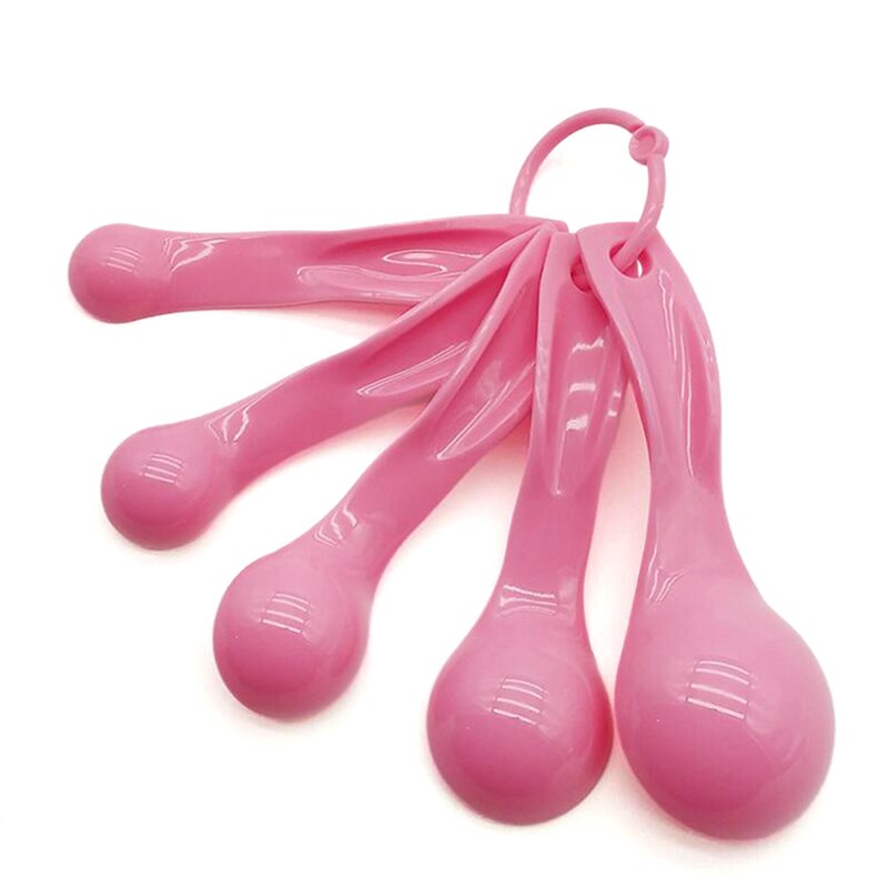 5 teile/satz Kreative Skaliert Harz Messlöffel Schöpfkelle mit Skala Backformen Küche Werkzeuge