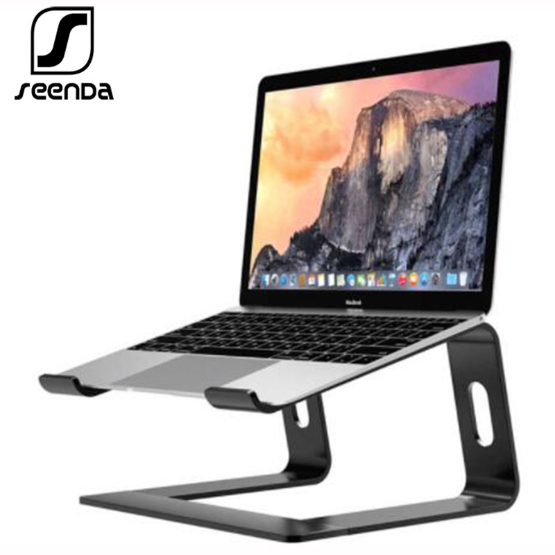 SeenDa Vertikale Laptop Stand Ergonomische Aluminium Laptop Computer Stand Laptop Steigleitung Notizbuch Halfter Stehen Macbook Profi Unterstützung