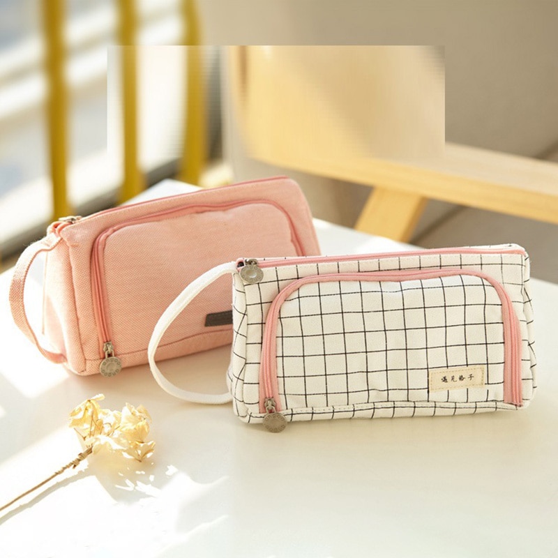 Neue Kawaii Pencilcase Bleistift fallen Super Schule Stift fallen Liefert Große Kapazität Bleistift Tasche Schule Kasten Bleistifte Beutel Bahnhof