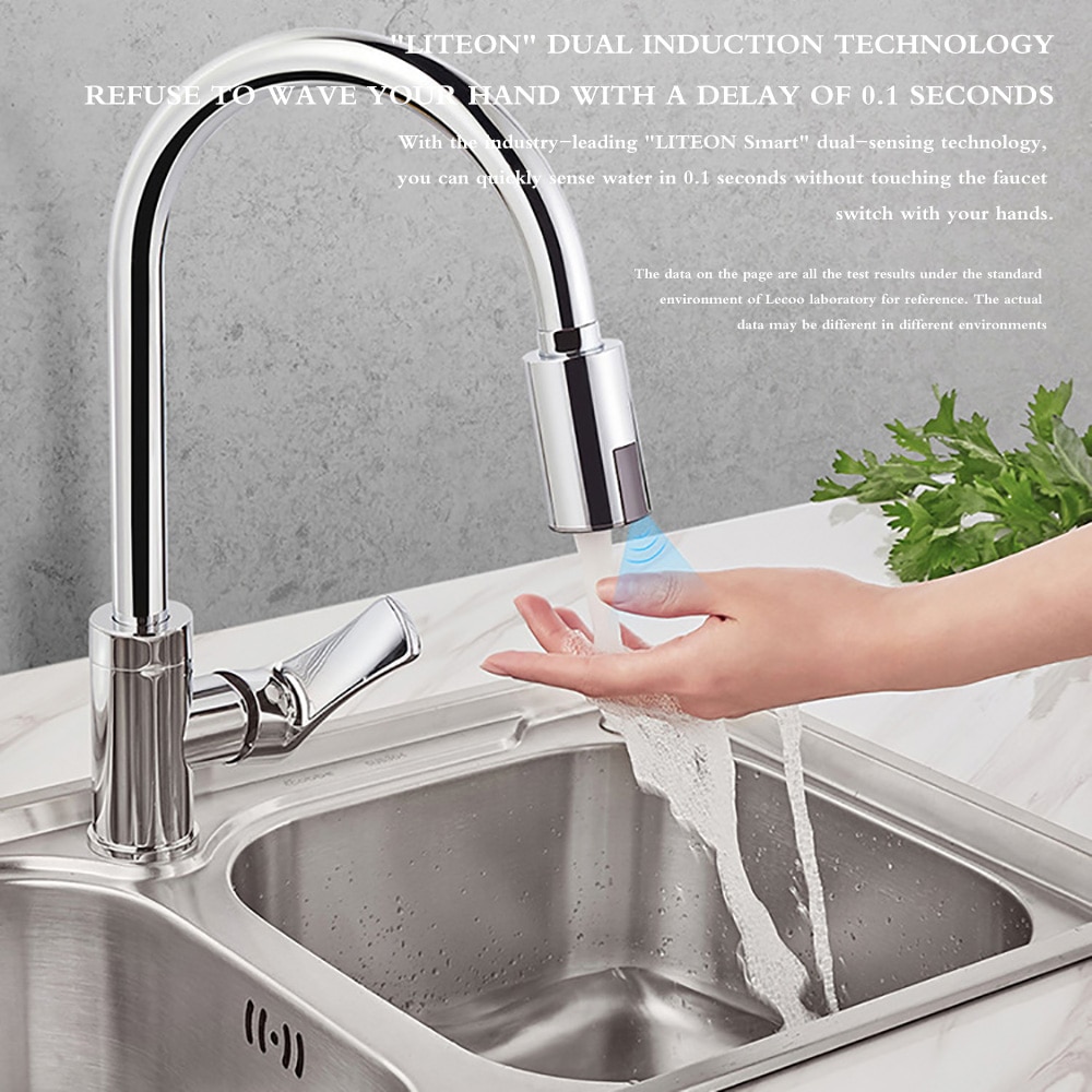 Intelligente Wasserhahn Wasser-sparen Sensor Nicht-Kontaktieren Wasserhahn Infrarot Sensor Adapter Für Küche Clever Wasserhahn Wasser-sparen Sensor