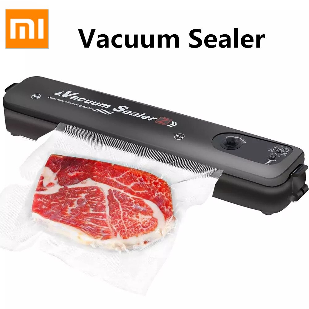 XIAOMI MIJIA Verbesserte Ausführung Vakuum Lebensmittel Versiegelung Haushalt Lebensmittel Abdichtung System für Lebensmittel Erhaltung Trockenen Feucht Lebensmittel Modi