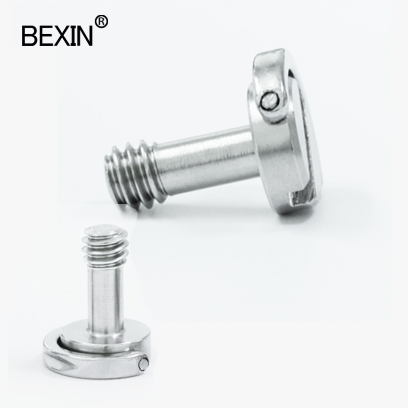 Stativ Zubehör Schraube 1/4 Zoll Kamera Schraube D-Ring Adapter Kamera Montieren Schraube Für schnell Freisetzung Platte Ball Kopf DSLR Kamera