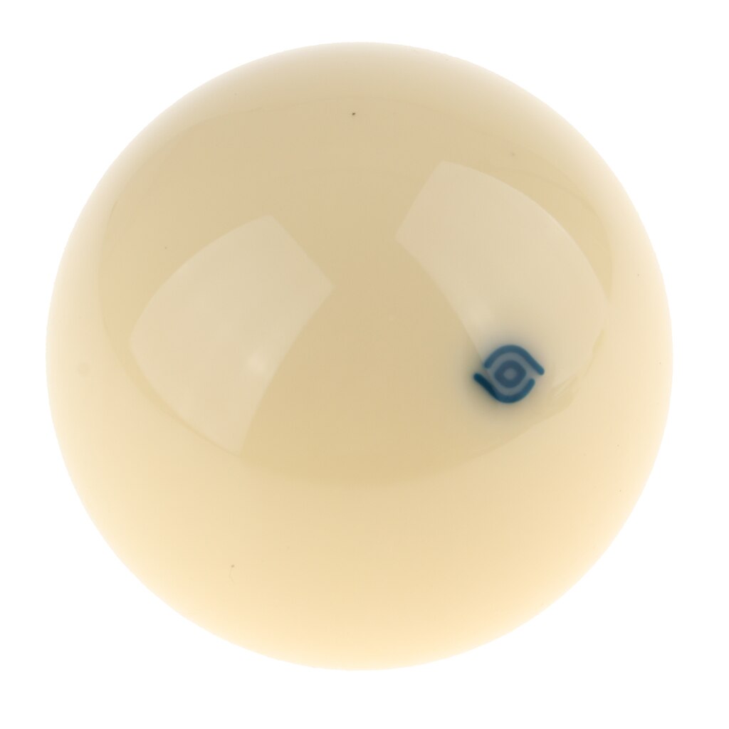 1 Stck Perfeclan 5,7 cm Harz Snooker Warteschlange Ball Weiß Billard Warteschlange Ball Ausbildung Praxis Passt für Snooker Schwimmbad Ersatz
