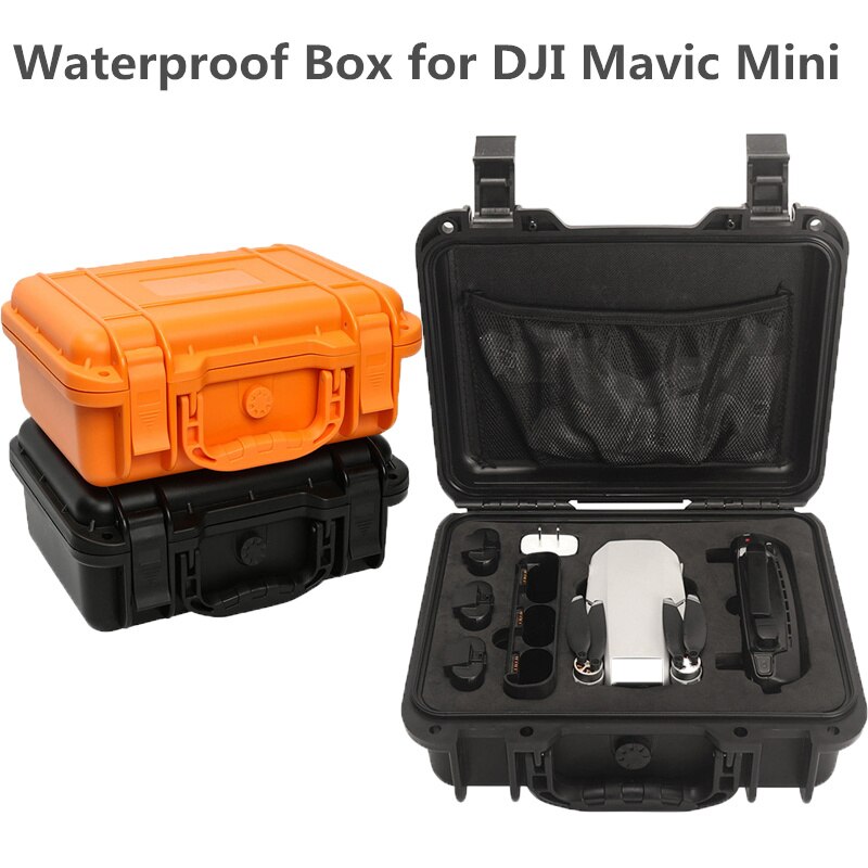 Wasserdichte Kasten fallen Stoßfest Lagerung Schwerer fallen Für DJI Mavic Mini RC Drohne Zubehör Koffer Handtasche