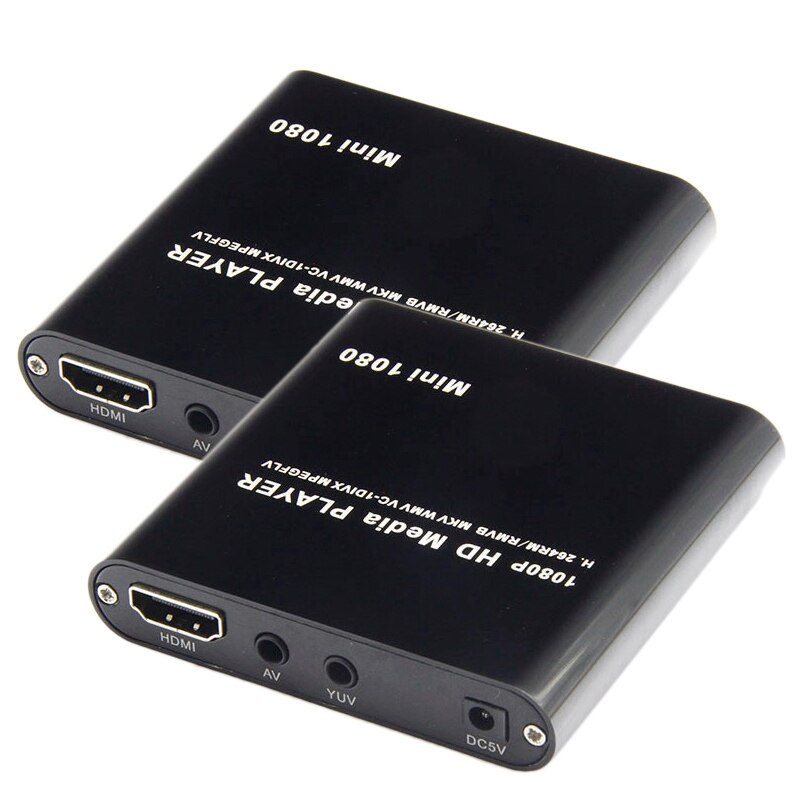 1080P Multimedia-Spieler Mini MMC Hause o Volle HD 1080P Multimedia-Spieler TV Kasten mit Fernbedienung