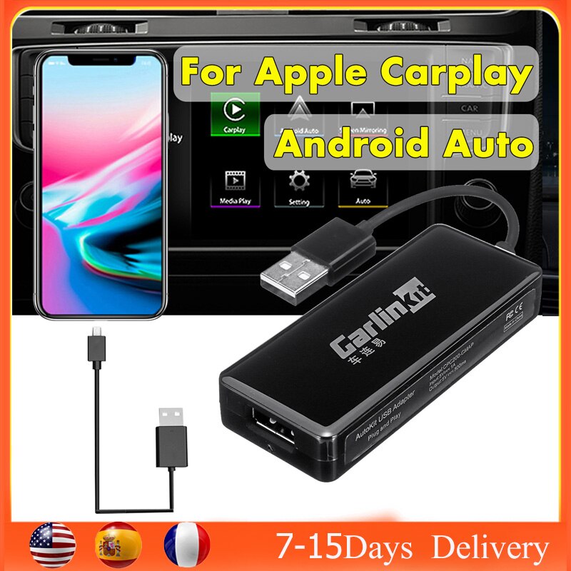 Carlinkit USB Clever Auto Verknüpfung Dongle Für Android Auto Navigation Für Apfel Carplay Modul Auto Clever Telefon USB Carplay Adapter