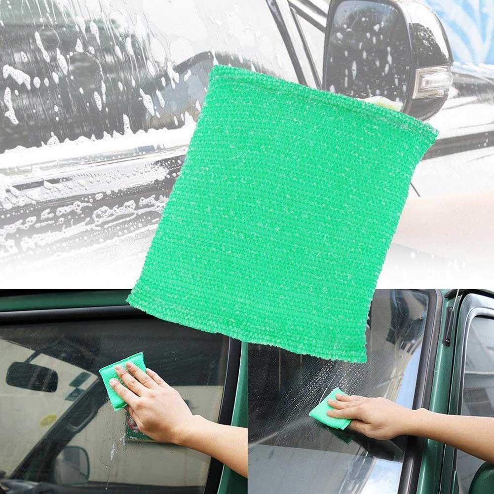 Auto Kratzer Entferner Flüssigkeit Schwamm Glas Tiefe Reiniger Auto Glas Reinigung Schwamm Glas Entfernen Öl Film Auto Kratzer Reparatur