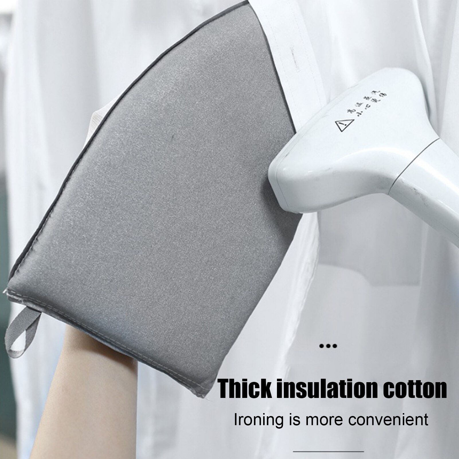 1PC Mini Bügeln Handschuhe Anti Dampf Handschuhe Langlebig Hitze Beständig Schützende Hand-Gehalten Bügelbrett Für Kleidungsstück Dampfer