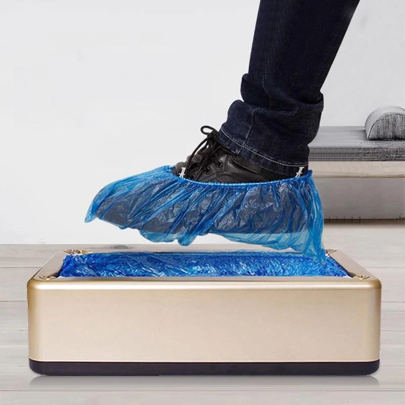 Automatische Schuh Abdeckung Spender Automatische Schuh Abdeckungen Maschine Hause Büro Ein-zeit Film Maschine Fuß einstellen Neue Schuhe