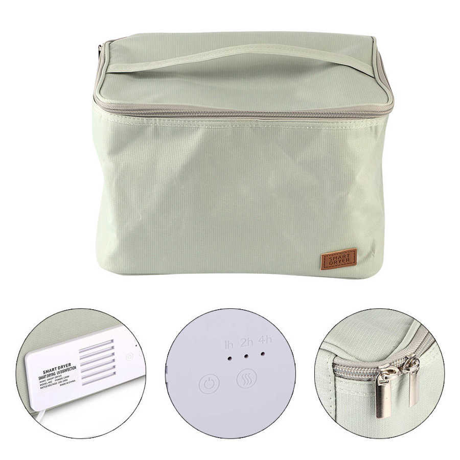 Wäsche Trockner Tragbare Falten UV Trocknung Lagerung Haushalt Uv Trockene Kleidung Tasche Eu-stecker Tragbare Baby Tuch