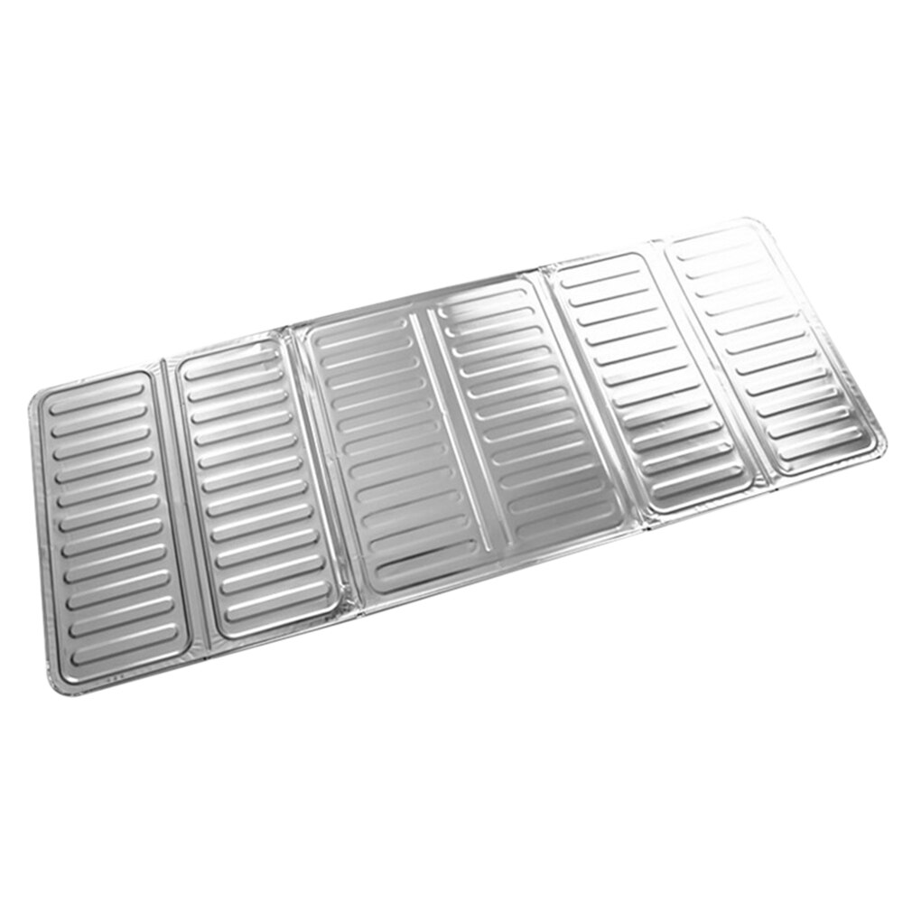 Neuheit 84X 32,5 cm Küche Aluminium Folie Kochen Braten Pfanne Öl Spritzen-Bildschirm Abdeckung Anti Spritzer Schild Schutz Öl Teiler