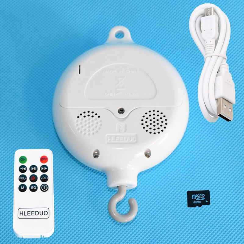 35 Lieder Dreh Baby Handy, Mobiltelefon Krippe Bett Glocke Spielzeug Batterie Betrieben Musik Kasten Glocke Krippe Elektrische Baby Spielzeug