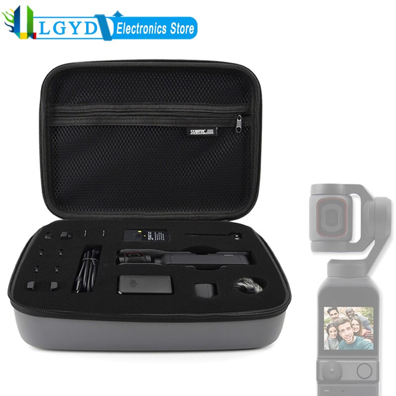 STARTRC Wasserdichte Tragen fallen für DJI OSMO Tasche/OSMO Tasche 2 Aktion Kamera Zubehör PU Lagerung Tasche
