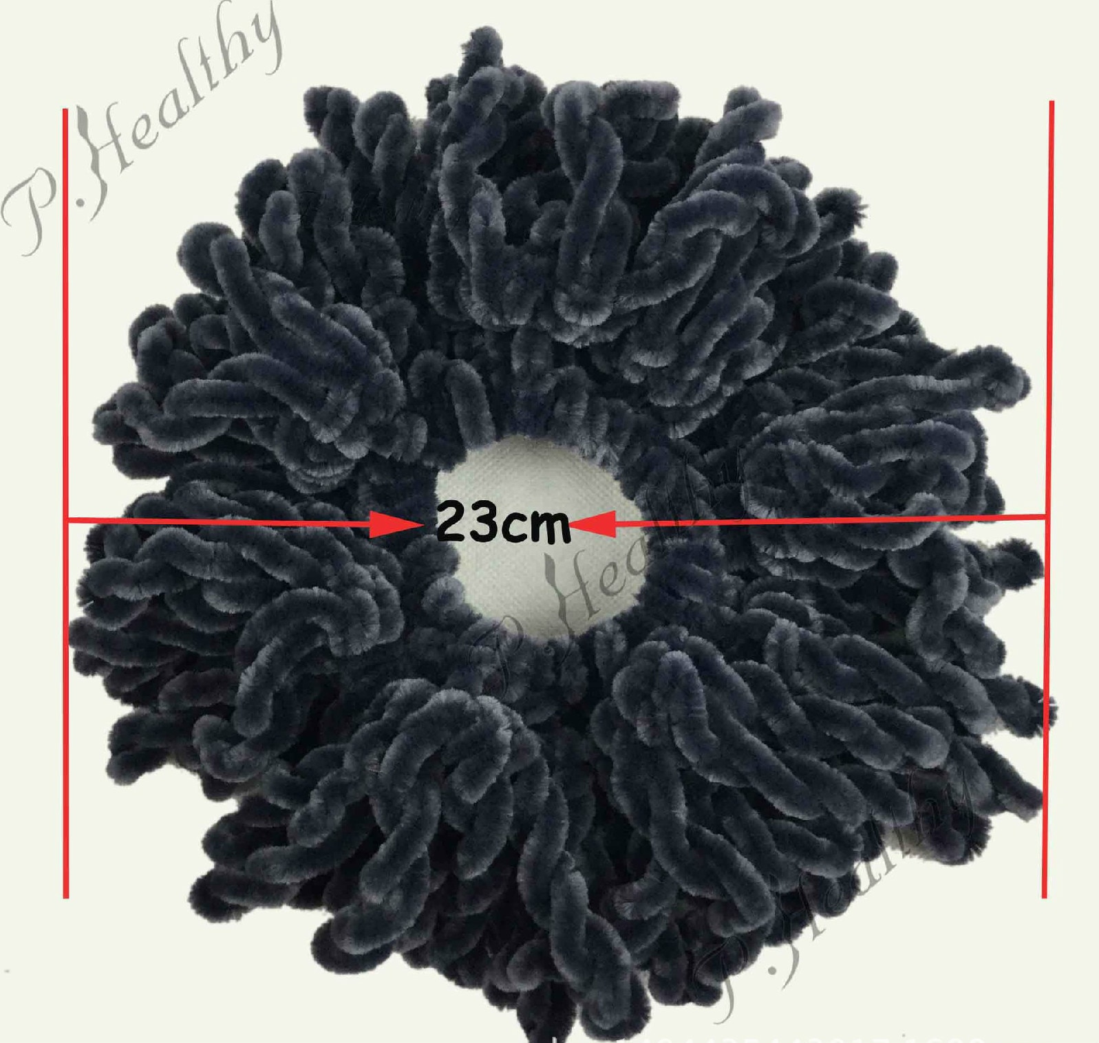 Frauen Muslimischen strecken Twist Turban Kopf wickeln Hijab Scrunchie Bandana Headwear Zubehör Elastische Haar Band