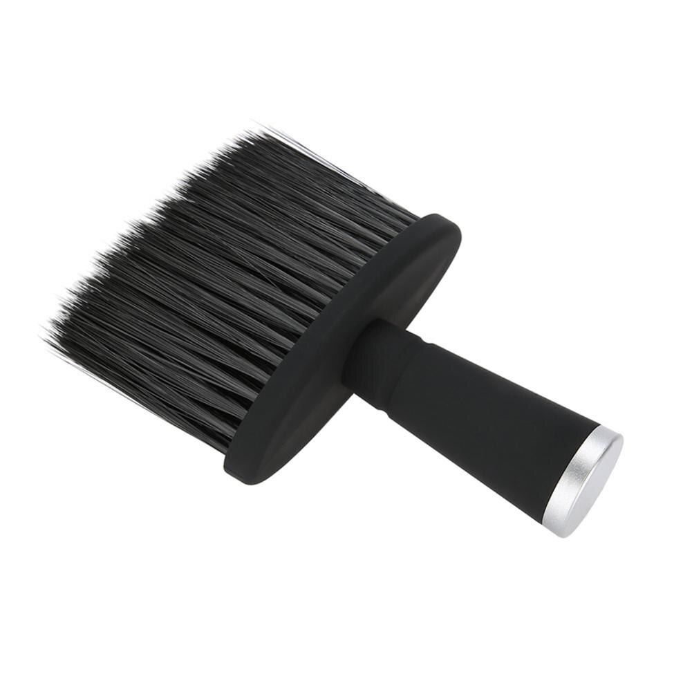 Schwarz Profi Friseure Salon Friseur Pinsel Haar Besen Reinigung Kamm Nacken Gesicht Staubtuch Friseur Styling Haar Sauber Haarbürste