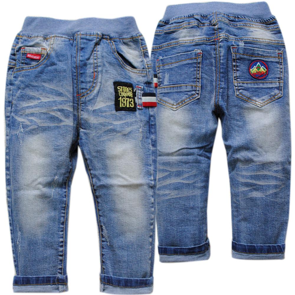 4105 Baby jungen Jeans hosen freundlicher Baby Jeans weichem Denim hosen frühling herbst mädchen hosen unisex neue