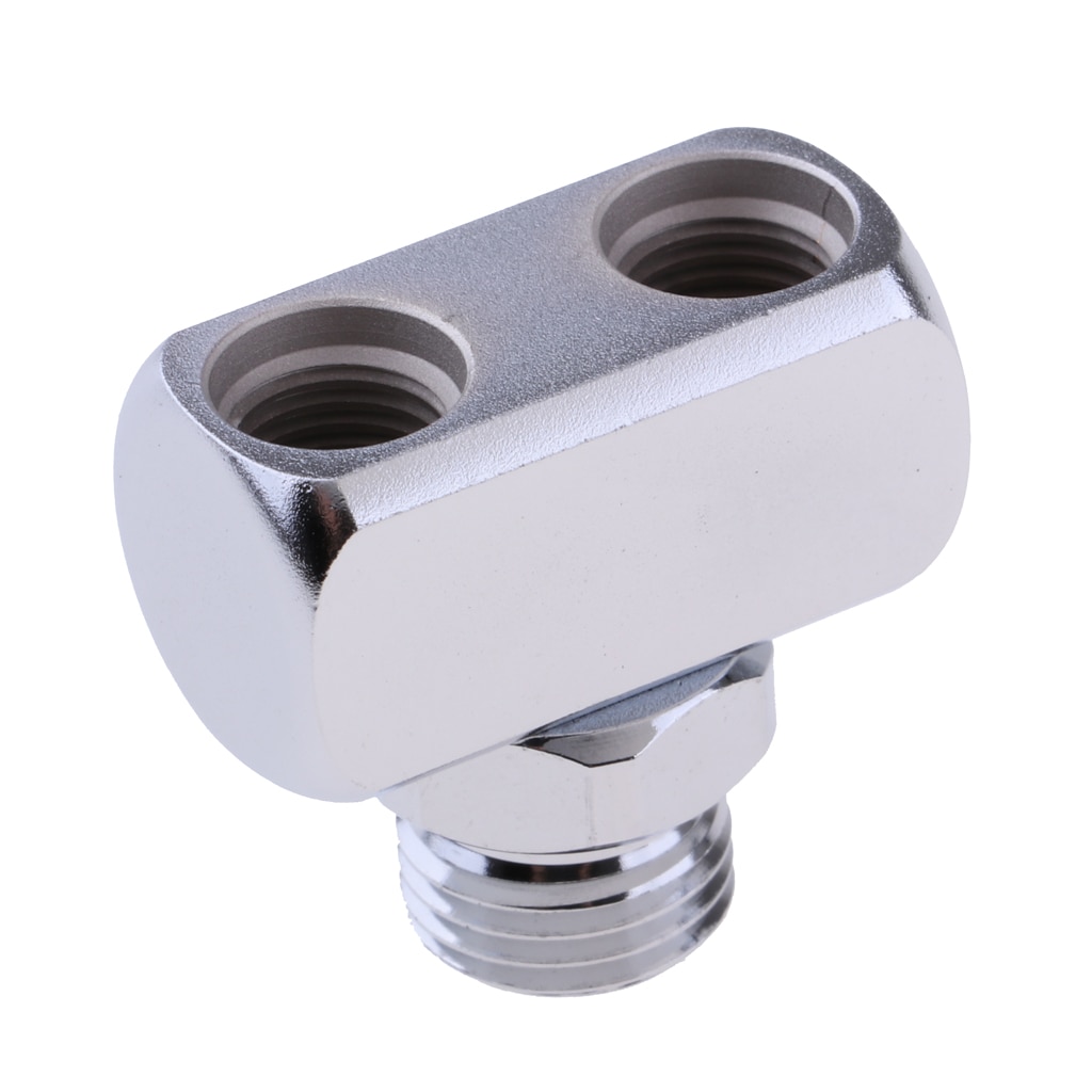 Tauchen Tauchen Splitter Schlauch Regler 1 zu 2 LP Adapter-Leicht zu Öffnen Schlauch Anschluss 2 Weg