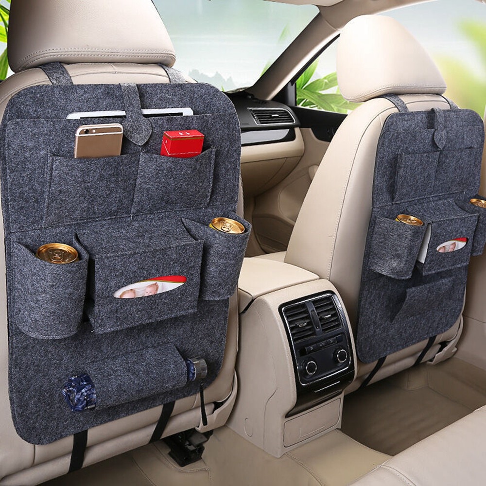 1PC Auto Lagerung Tasche Universal- Kasten Zurück Sitz Tasche Organizer Beutel Rücksitz Halfter Taschen Auto-Styling Schutz Auto zubehör