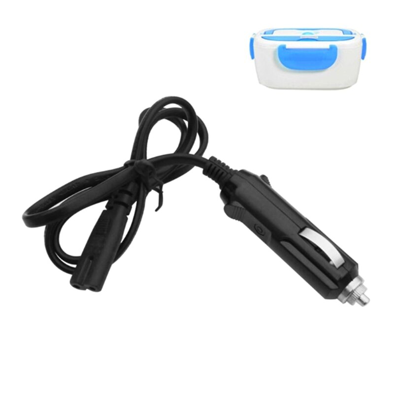 220V 12V Elektrische Mittagessen Kasten Energie Kabel für Auto verwenden Elektrische Beheizte Lunchbox EU UNS Stecker Energie Kabel Adapter für Auto Heimat 3M
