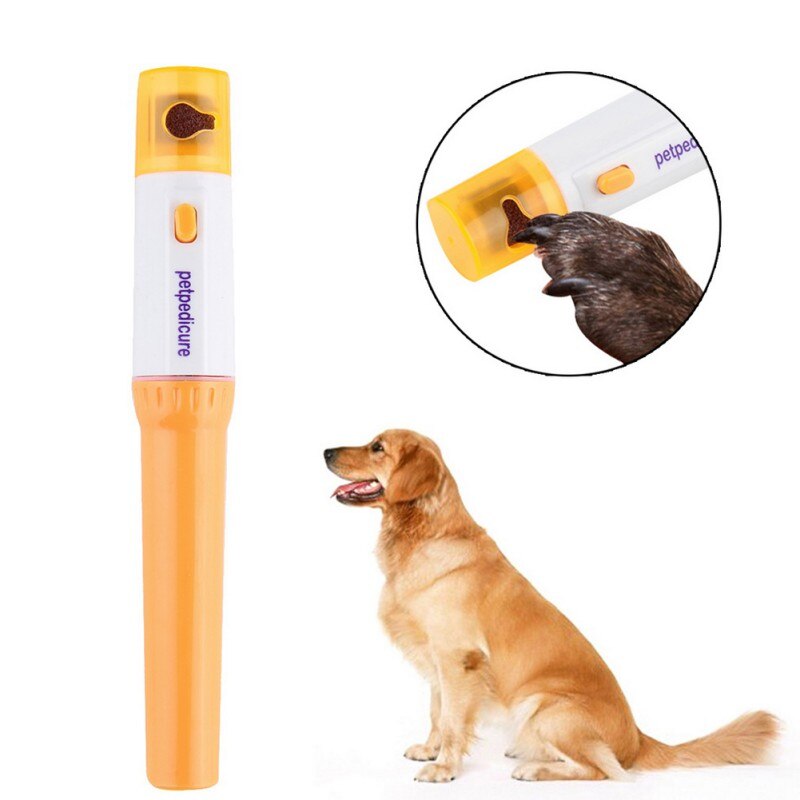 Elektrische Hund Nagel Haarschneidemaschine Hund Katze Pfote Nagel Schleifer Schmerzlos Cutter Haustiere Trimmer Datei Bausatz Pflege Produkte für Ebene