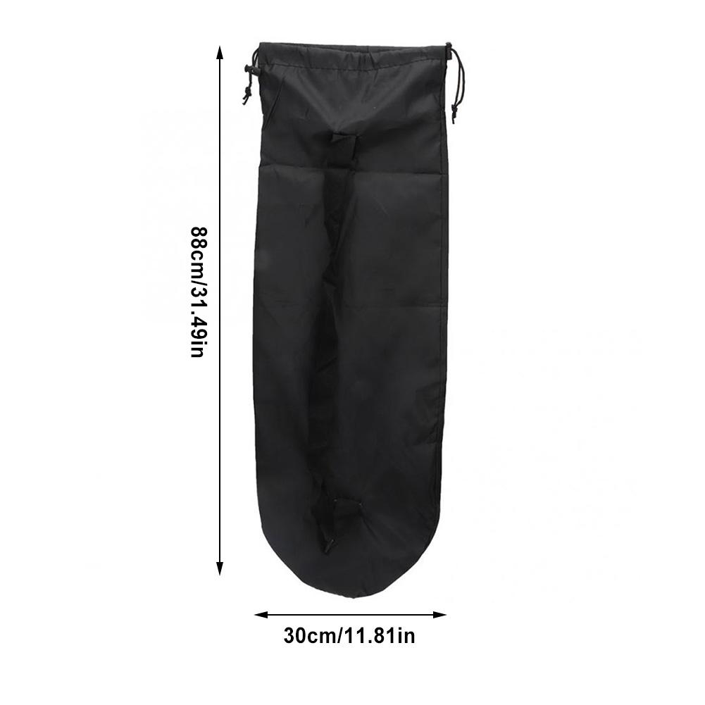 2Stck Schwarz Tragbare Skateboard Tasche 31 Zoll Tragen Beständig Schulter Tasche Skateboard Supplie Skateboard Oxford Tuch Abdeckung Tasche