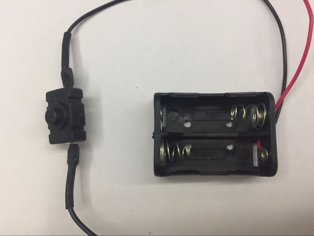 1 stücke 12 V 23A 2 Pack Batterie Halfter 2*12 V Batterie Lagerung Kasten mit schalter