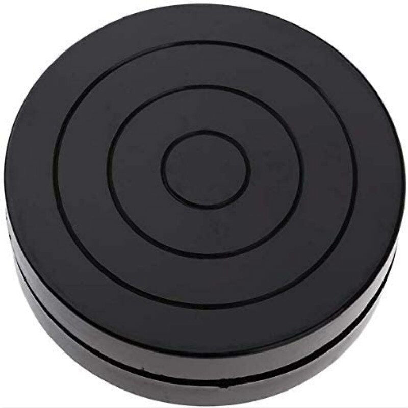 4,3 zoll Weichen Tonne Tonne Skulptur Keramik Plattenspieler 360 ° rotierend schwenken Stand Plattenspieler passen Für Kleine Artikel Handwerk Produkte