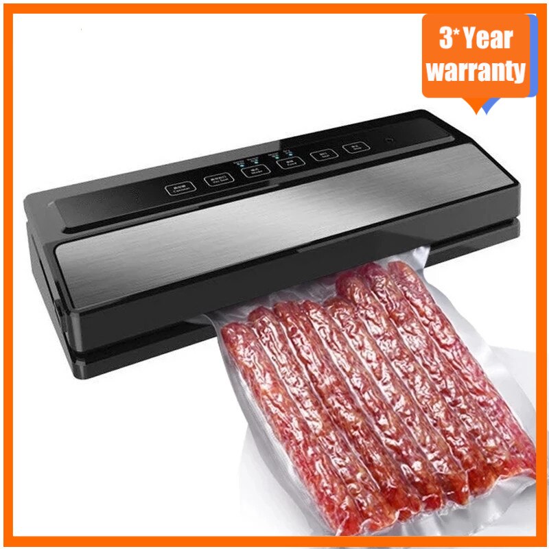 XIAOMI MIJIA Vakuum Abdichtung Maschine Hause Vakuum Versiegelung Frische Verpackung Maschine Lebensmittel Sparer Vakuum Packer Enthalten 5Stck Taschen Freies