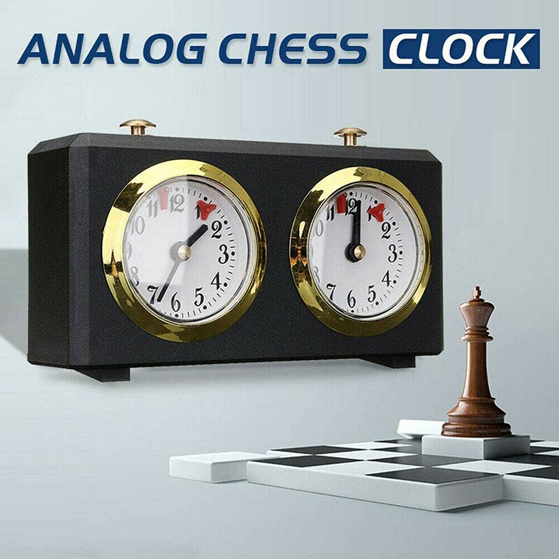 Analog Schach Uhr Mechanische Schach Uhren Garde Schach Uhr zählen hoch Nieder HFing