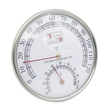 Sauna Thermometer Metall fallen Dampf Sauna Zimmer Thermometer Hygrometer Schlecht Und Sauna drinnen draussen Verwendet
