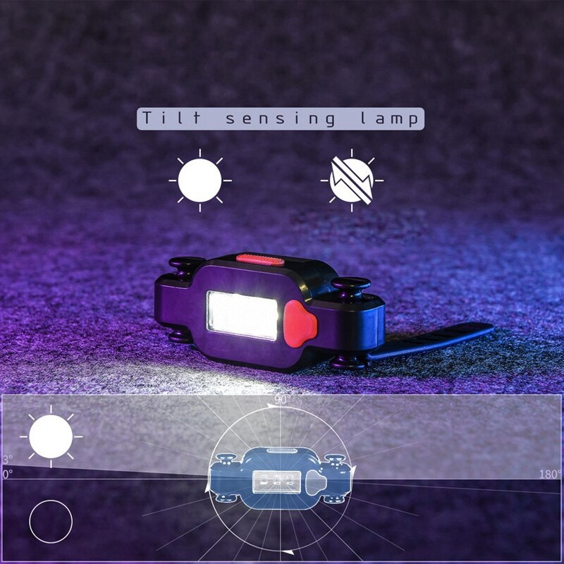 Neueste Elektronische LED Angelrute Sensor Licht Schwerkraft Induktion Lampe Fisch Biss Tonne Alarm Glocke für Nacht Angeln