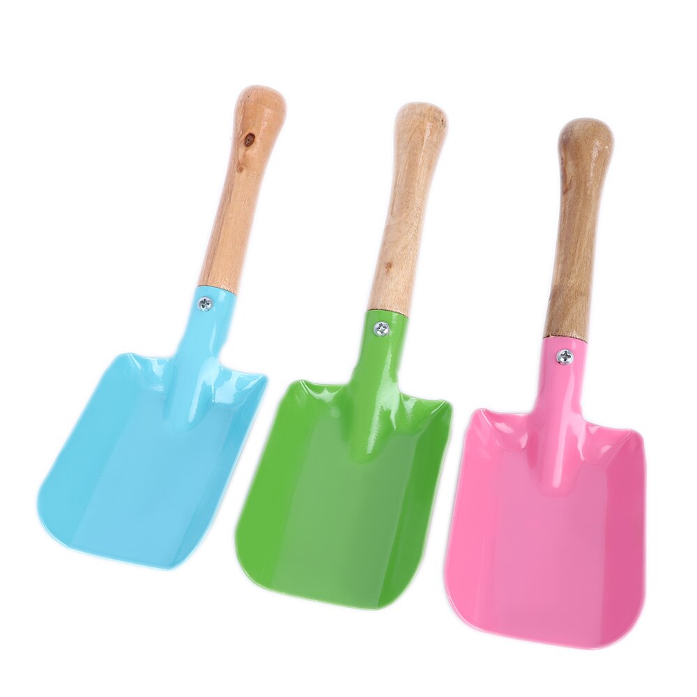 Holz Griff Grün Pflanzen Blumen Blumenerde Mini Multifunktions Schaufel Haushalt Spaten dauerhaft Mini Garten Werkzeuge