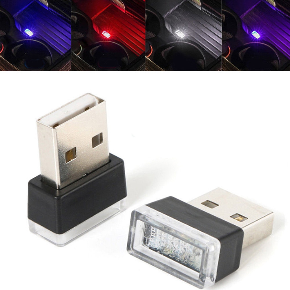 LED Auto Licht Auto Innen USB Atmosphäbetreffend Licht Stecker Auto Umgebungs Lampe Notfall Beleuchtung PC Auto Produkte Auto Zubehör