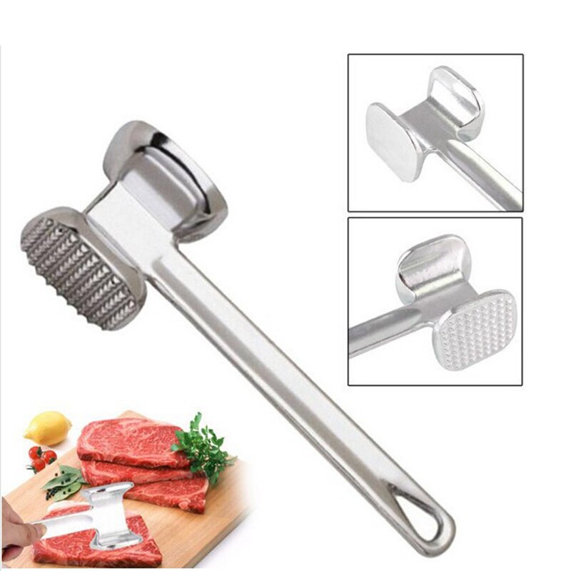 Küche Werkzeug Fleisch Pfünder Aluminium Metall Fleisch Hammer Tenderizer Für Fleisch & GeflüGel Werkzeuge Steak Rindfleisch Huhn Fleisch Hammer