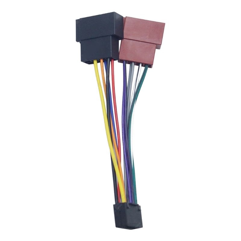 Kabelbaum Adapter für Kenwood/JVC Pi100 Auto Stereo Radio ISO Standard Stecker 16Stift Stecker Kabel Auto Draht Adapter