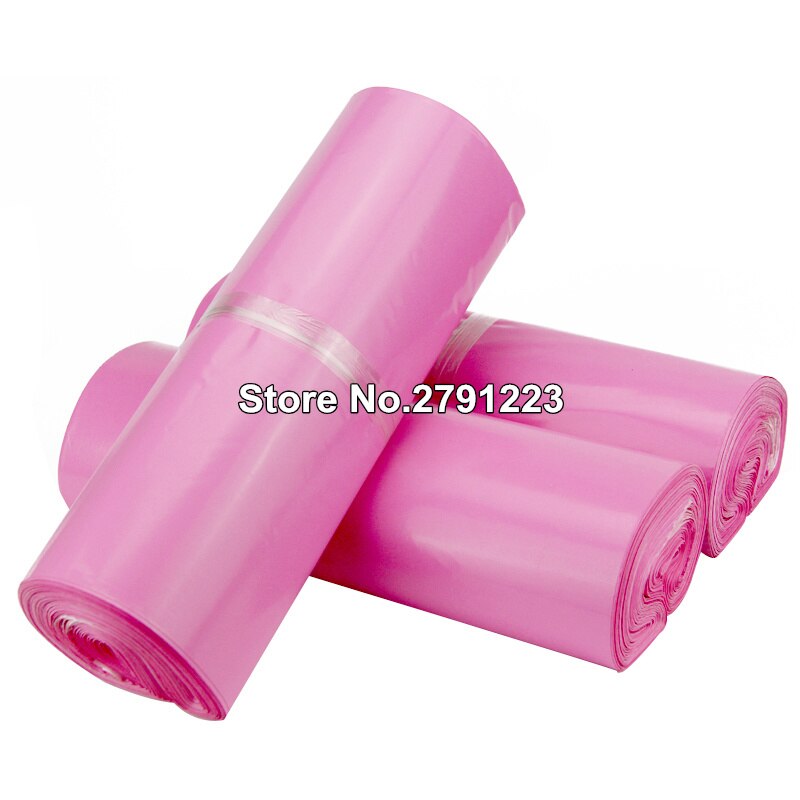 Höhe 100 teile/los Rosa farbe Umschläge Poly Mailer DURCH Post Kunststoff Versenden Taschen Umschlag 32*45cm paket taschen