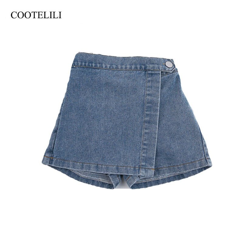 COOTELILI freundlicher Kleidung Sommer Mädchen kurze Hose Felsen Baby Jeans Hosen Sommer Strand Denim Schlauch kurze Hose Für Mädchen Kleidung