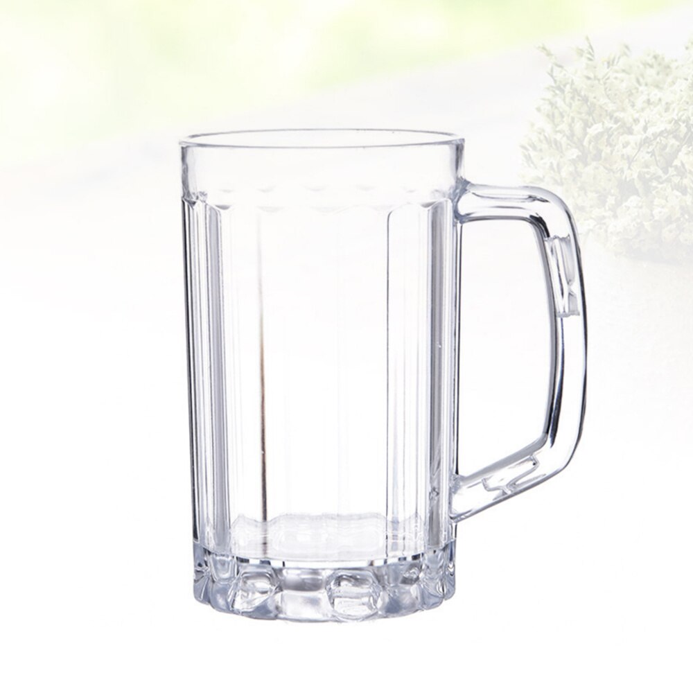 2 stücke 500ML transparent Bahre Becher Tasse Bahre Trinken Tasse Tasse Haushalt Wasser Tasse