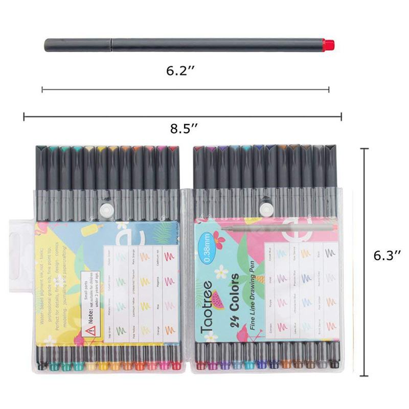 Stifte Farbige Feine Spitze Marker, feine Punkt Kugel Tagebuch Stifte Skizze Schriftlich Zeichnung Marker einstellen für Malbuch Unter Hinweis C