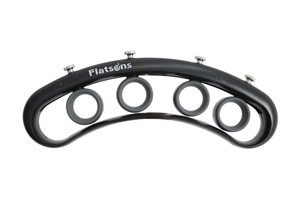 KZ-01 Gitarre Finger Expander Kunststoff Einstellbare Schwarz Finger Praxis Werkzeug für Gitarre Anfänger Tragbare ÜSpund Zubehör