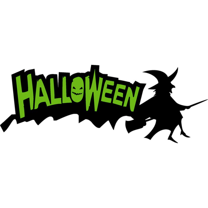 Drei Ratels C429 glücklich Halloween für zimmer dekoration Fenster dekoration Tür aufkleber