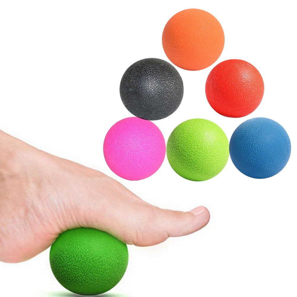 TPE Lacrosse Ball Fitness Entlasten Fitnessstudio Abzug Punkt Massage Ball Ausbildung Faszie Eishockey Ball