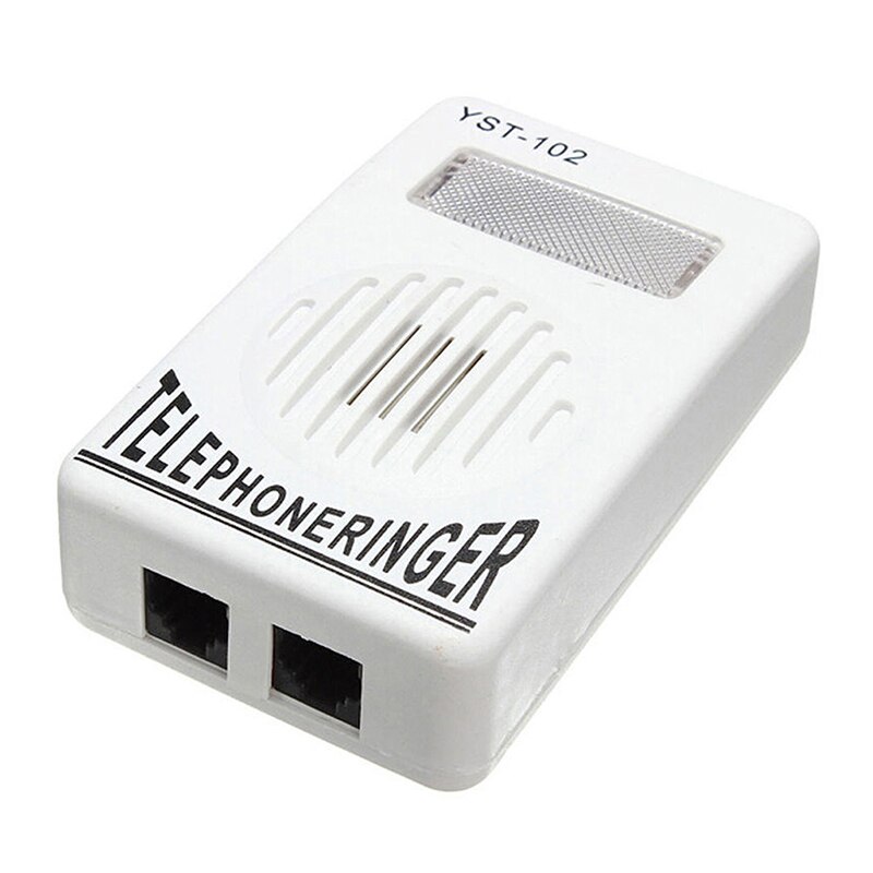 1 PC 95dB extra-Laut Telefon Klingelton Telefon Ring Verstärker Klingeln Helfen Strobe Licht Glocke Klang Festnetz Klingelton Tonne klingeltöNe