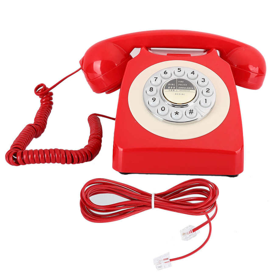 retro Jahrgang Antike Telefon Hotel betreffend‑wählen Hand‑kostenlos Festnetz Telefon Schreibtisch Telefon