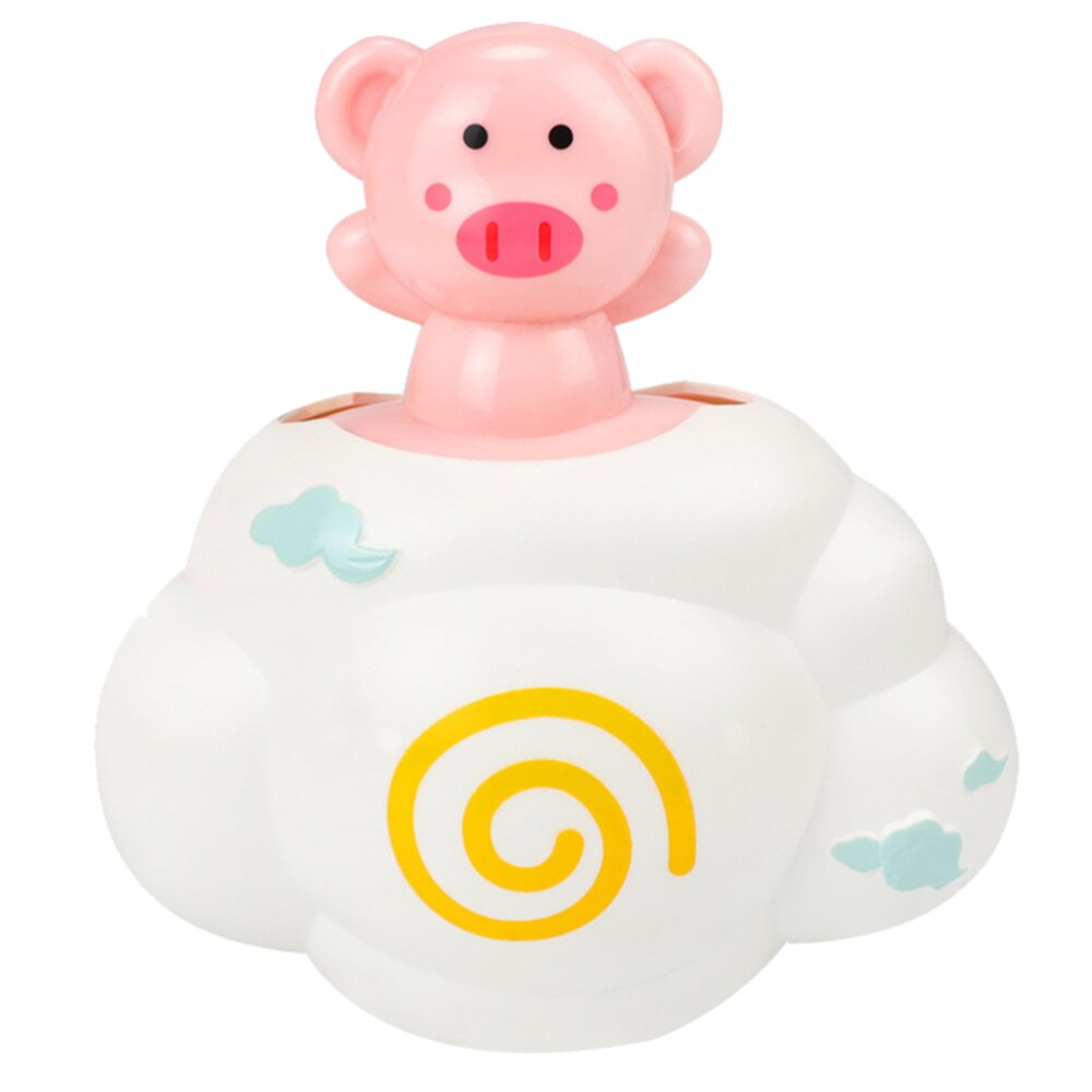 1 Pc Baby Baden Regnerischen Schweinchen Sprinkler Spielzeug Dusche (Weiß)