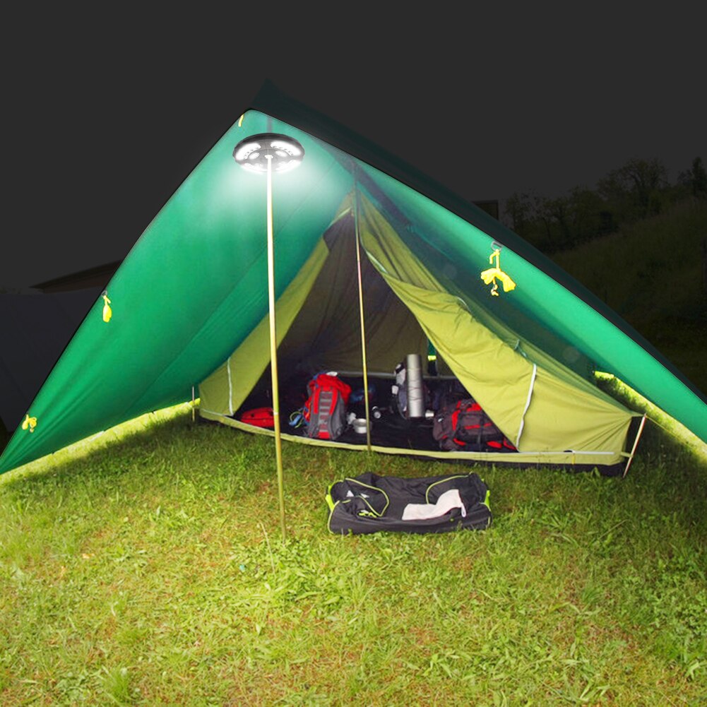 Camping Regenschirm Licht draussen Garten Terrasse Regenschirm Pole Lichter Camping Zelt Laterne Lampe für Beleuchtung Camping